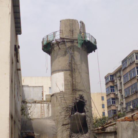砼煙囪拆除